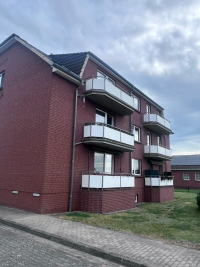 Hausansicht Balkon