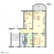 1.7077.73.23 - Renovierte 3 Raum Wohnung mit Balkon und Markise